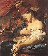 Johann Liss Death of Cleopatra USA oil painting artist